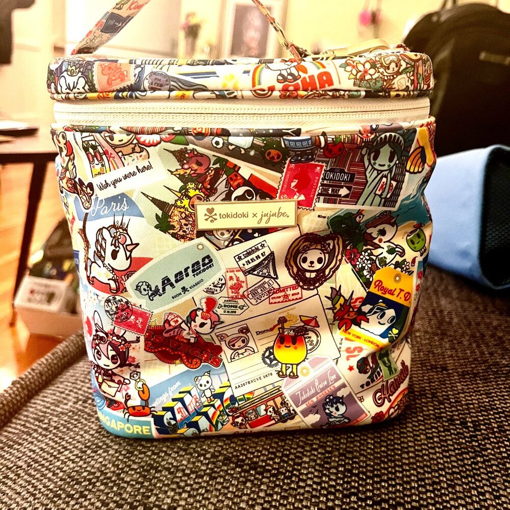 Tokidoki x JuJuBe Kawaii Round the World Fuel Cell Bag